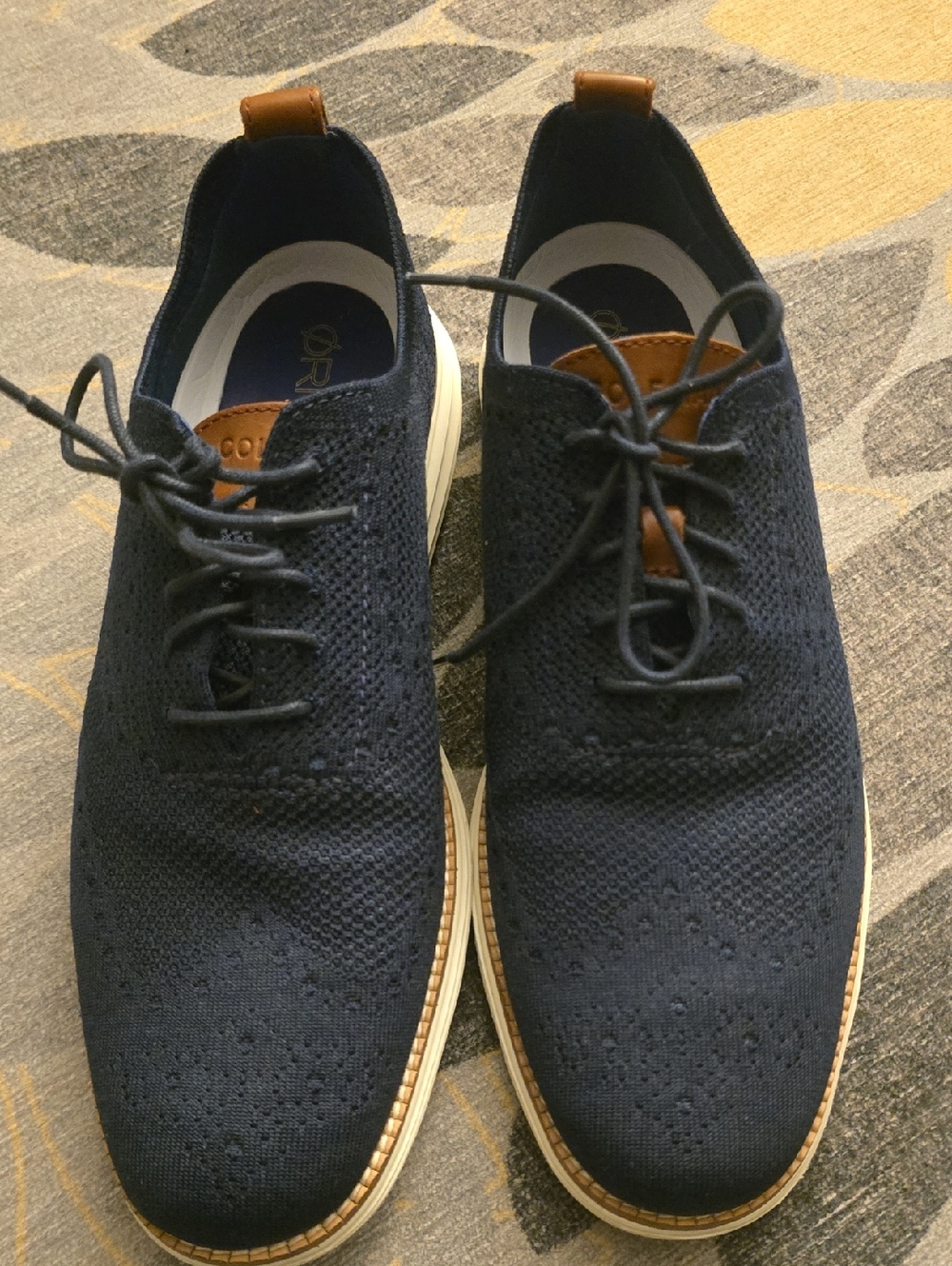 Cole Haan Mens OriginalGrand Wingtip Oxford with Stitchlite 10.5